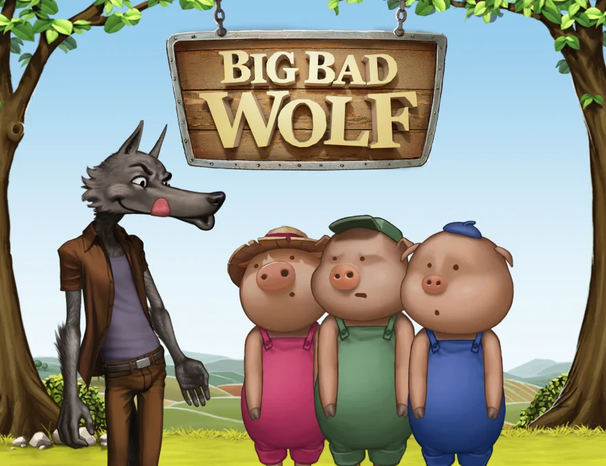 1xBet big bad wolf slot game
