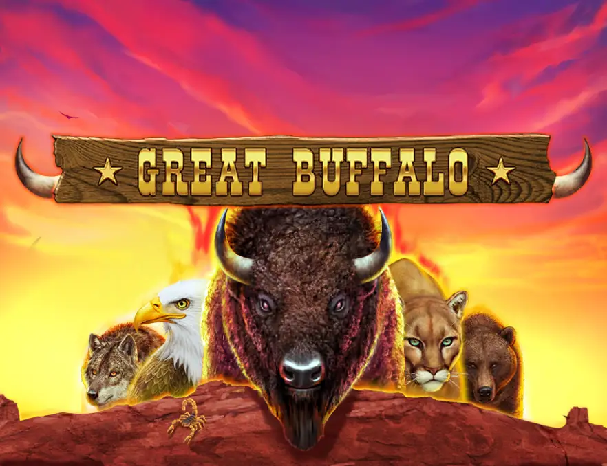 1xBet great buffalo slot game